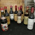 Vecchie bottiglie di vino